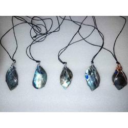 Pendentif en labradorite