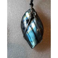 Pendentif en labradorite