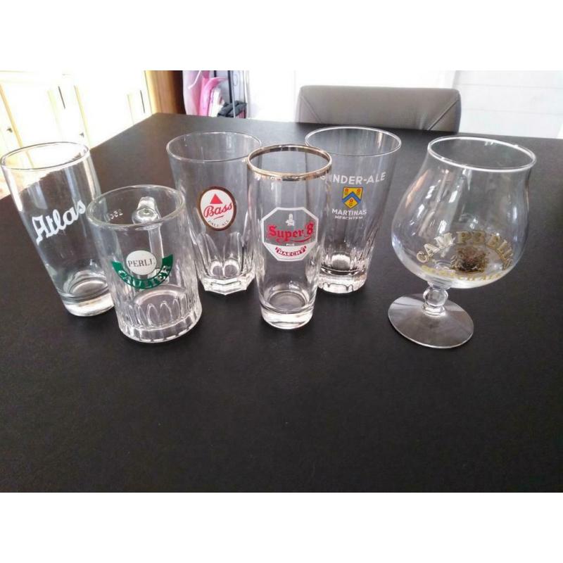 6 verres ATLAS-GAULIER-BASS-HAECHT-MARTINAS-CAMPBELLS