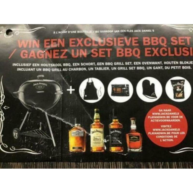 set barbecue jack daniels collecteur hors commerce