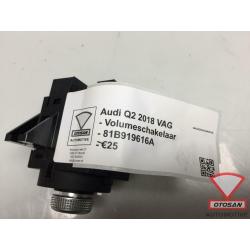 Audi Q2 2018 Volumeschakelaar 81B919616A