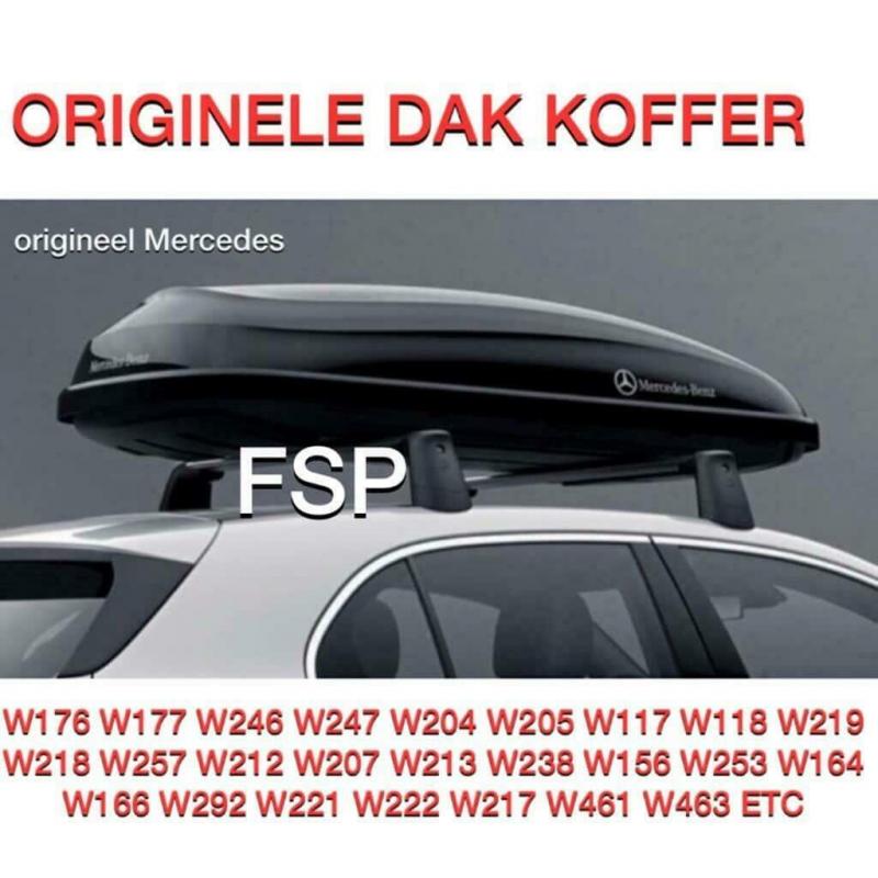 Mercedes DAKKOFFER SKIBOX W176 W246 W117 W204 W205 W212 W213