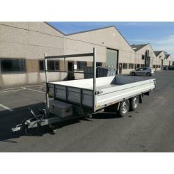 Aanhangwagen kipper 3000kg 4m x 2m