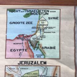 Palestina Jeruzalem geverfd op doek