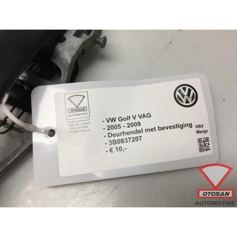 VW Golf 5 V 05-09 Deurhendel + Bevestiging 3B0837207