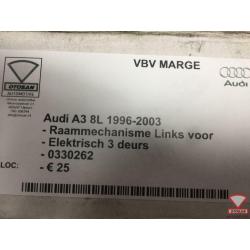 Audi A3 8L 96-01 Raammechanisme Elekt. Rechts 3DRS Nieuw! 03