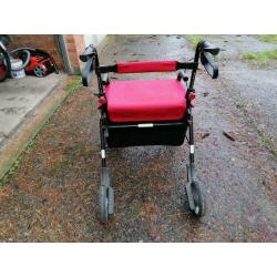 Rollator voor binnen en buiten