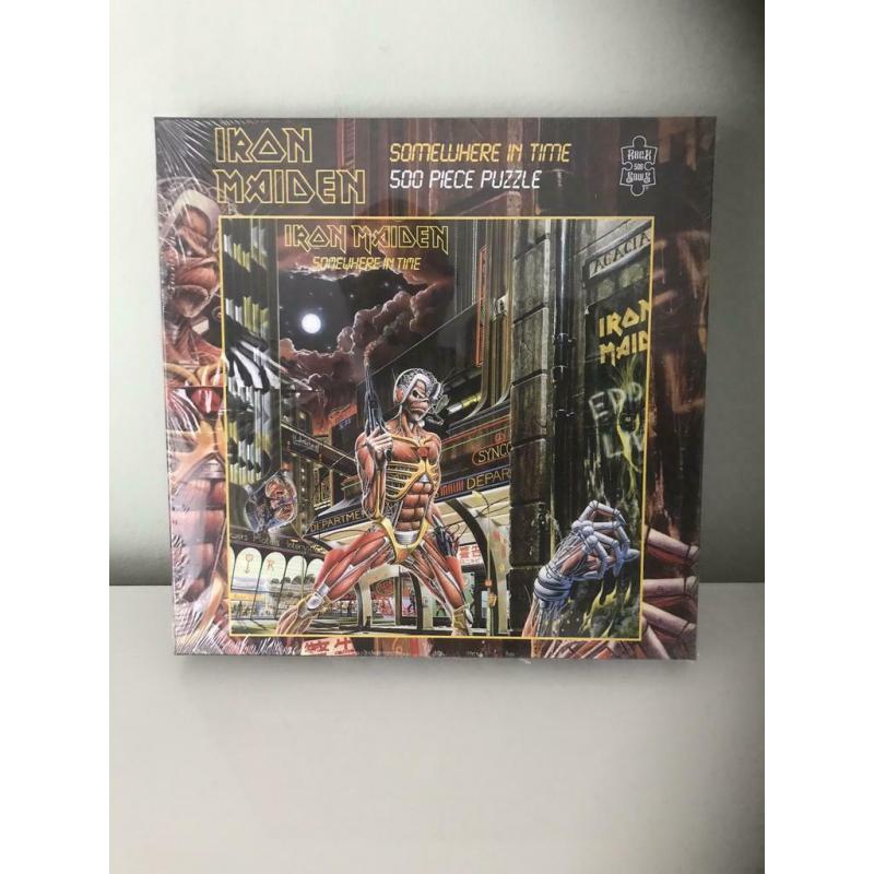 Iron Maiden - somewhere in time puzzle - sealed