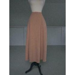 Midi rok in roze beige- NATAN- M 42