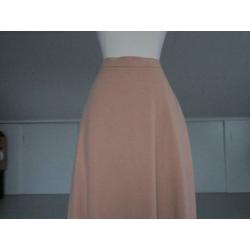 Midi rok in roze beige- NATAN- M 42