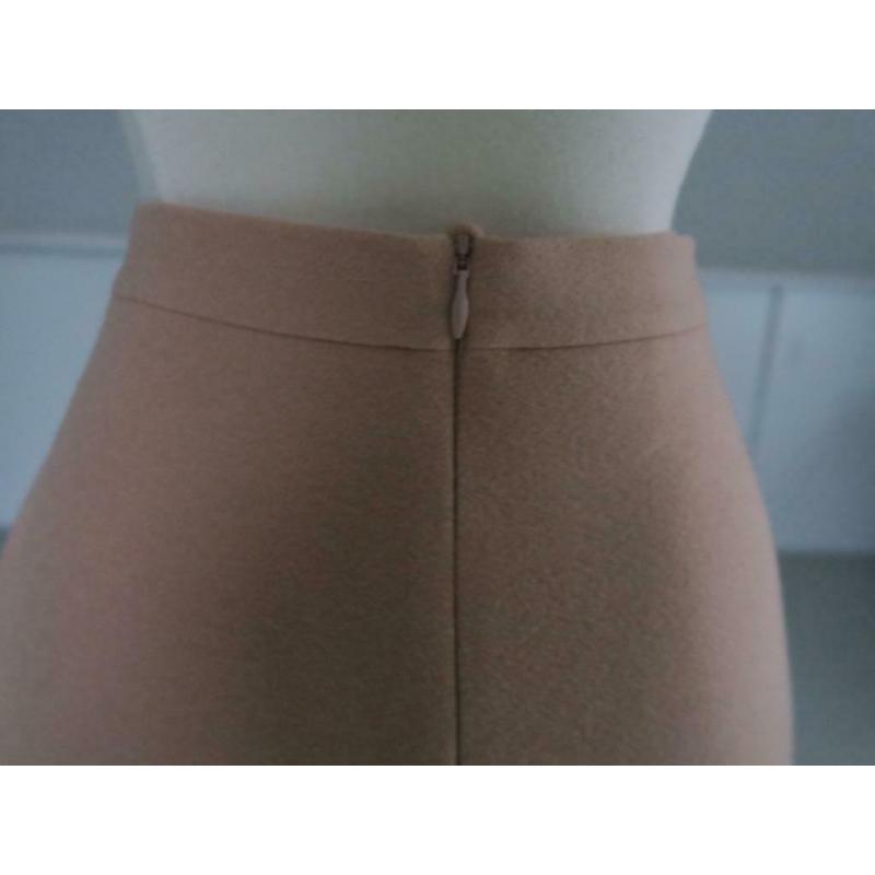 Midi rok in roze beige- NATAN- M 42