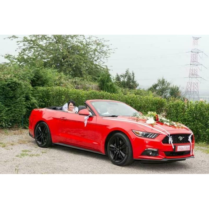 Location voiture Ford Mustang cabriolet mariage