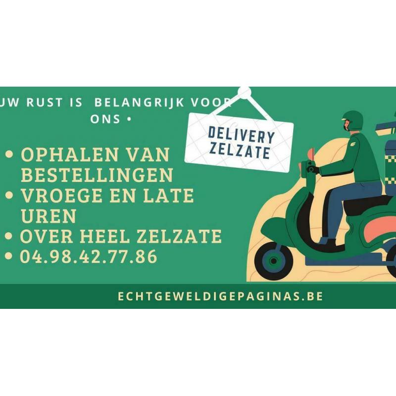 Delivery zelzate