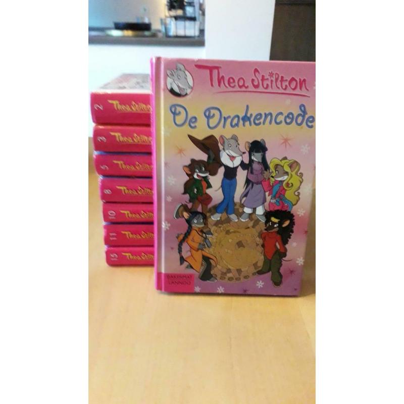 Thea Stilton kinderboeken 8 stuks school