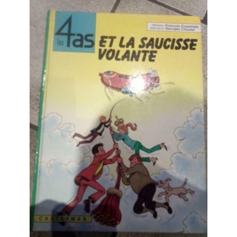 Les 4 As et la Saucisse Volante EO Cotée de 15 à 20€ 1976