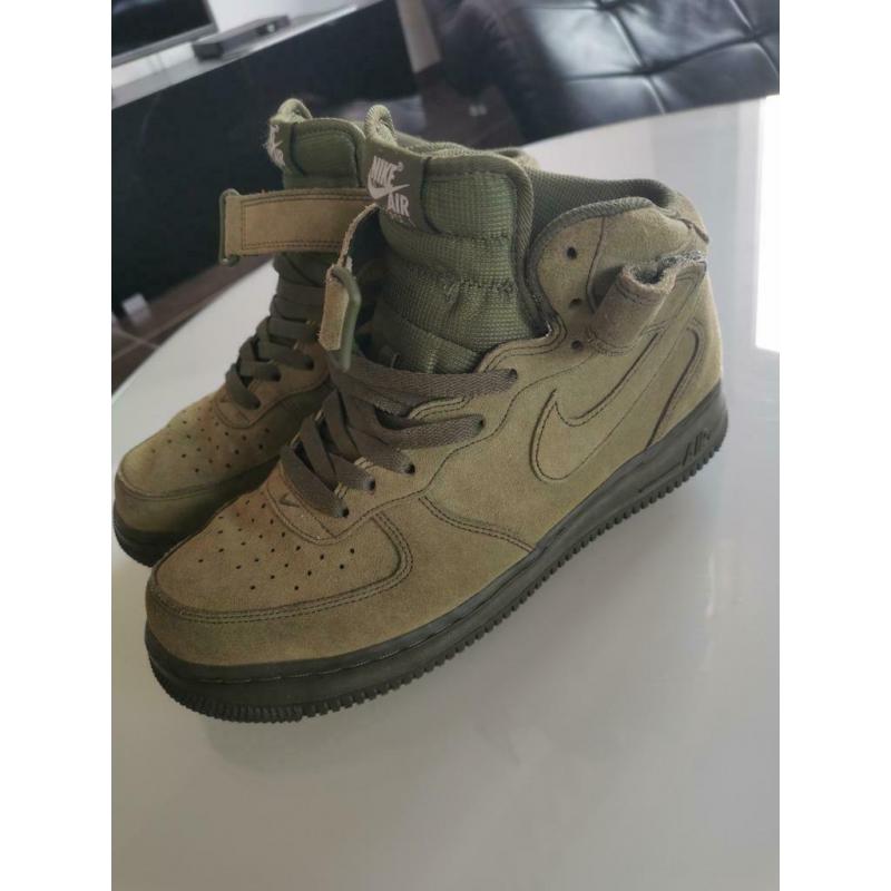 Nike Air force mid Green Maat 41