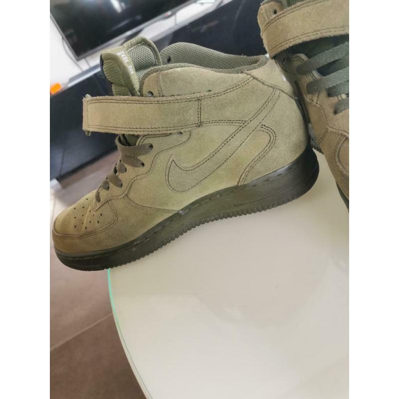 Nike Air force mid Green Maat 41