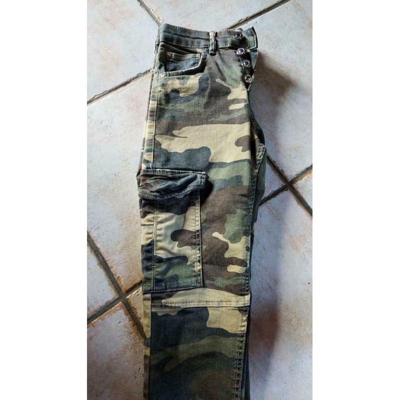 Pantalon militaire femme