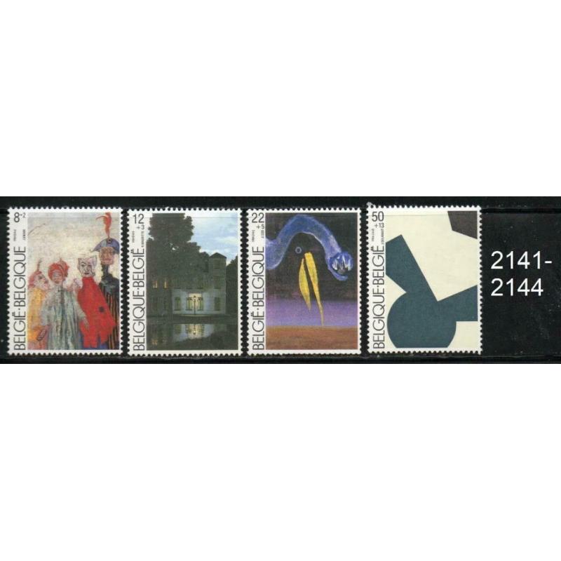 Timbres neufs ** Belgique N 2141-2144