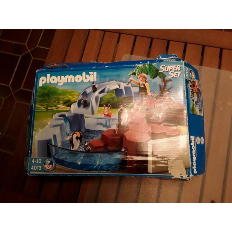 PLAYMOBIL 4013 enclos des pingouins avec d autres animaux